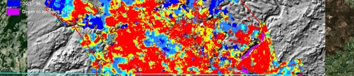 Cartographie en trois dimensions des aquifères superficiels