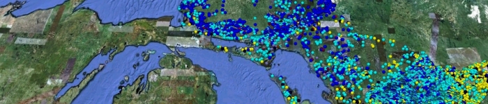 Ontario Mineral Inventory locations