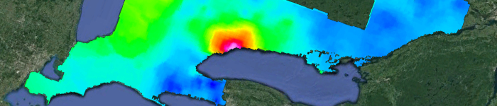 Tritium présentes dans les eaux souterraines